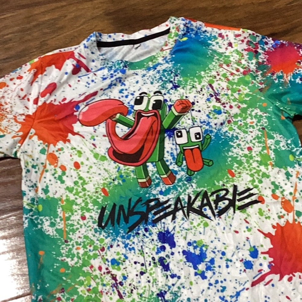 Unspeakable Minecraft Shirt - Youth Size L
